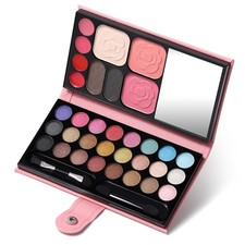 All in One Makeup Kit for Women Full Kit - 24 Eyeshadow, 4 Lipsticks, 2 Blushers