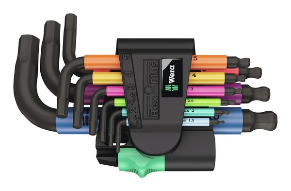Wera Winkelschraubendreher-Satz Im Handhalter 9-Teilig 1,5-10 Mm... 05133164001-image