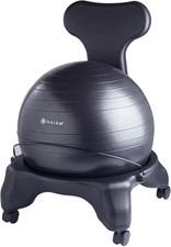 Classic Balance Ball Chair – Ergonomic Stability Chair for Desk & Office | Yoga