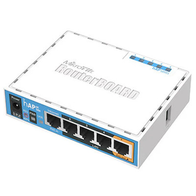 MikroTik hAP ac Lite Dual Conc Band Ethernet Wireless Router | RB952Ui-5ac2nD-US
