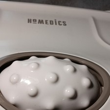 HoMedics FMV-400H White Vibration Foot Massager With Heat Setting