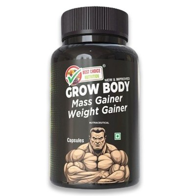 Original Muscle Gainer, Maximum Growth, Be Massive or Be Forgotten 60 Capsules