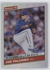 2020 Panini Donruss Retro 1986 Milestone Stat Line 11/20 Joe Palumbo #244 7ov