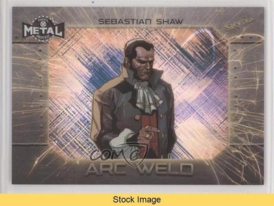 2020 Upper Deck Marvel X-Men Metal Universe Arc Weld Sebastian Shaw READ 2d8