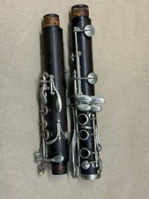 Vintage Holton Collegiate Bb Clarinet Wood Upper And Lower Joints