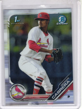 2019 Bowman Chrome 1st - Genesis Cabrera #BCP-142