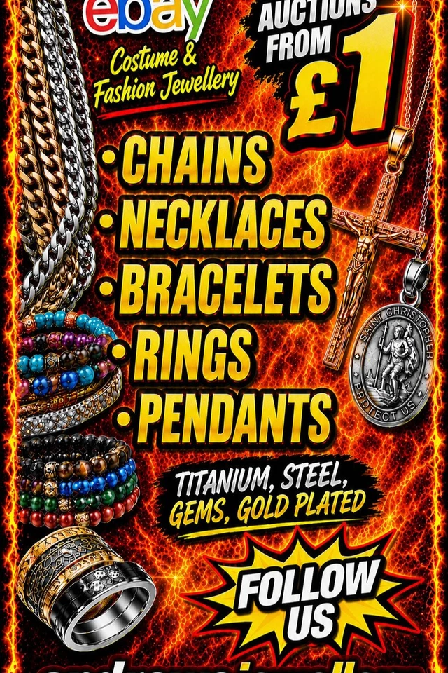 ❤️ Gem Beaded Bracelets, Bangles/Chains clearance prices 🔥 Low Auctions £s