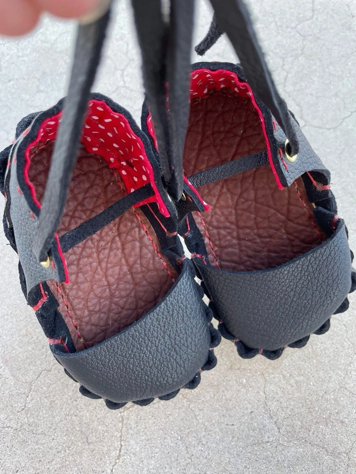 Детская обувь ручной работы мокасины 5c индейцы - Изображение 3 из 3