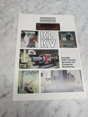 RAVENSBURG KL KV FLEXIBLE CNC TURNING SYSTEMS FOR COMPLETE MACHINING