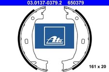 Ate 03.0137-0379.2 Bremsbackensatz für Feststellbremse Bremsbackensatz für BMW 
