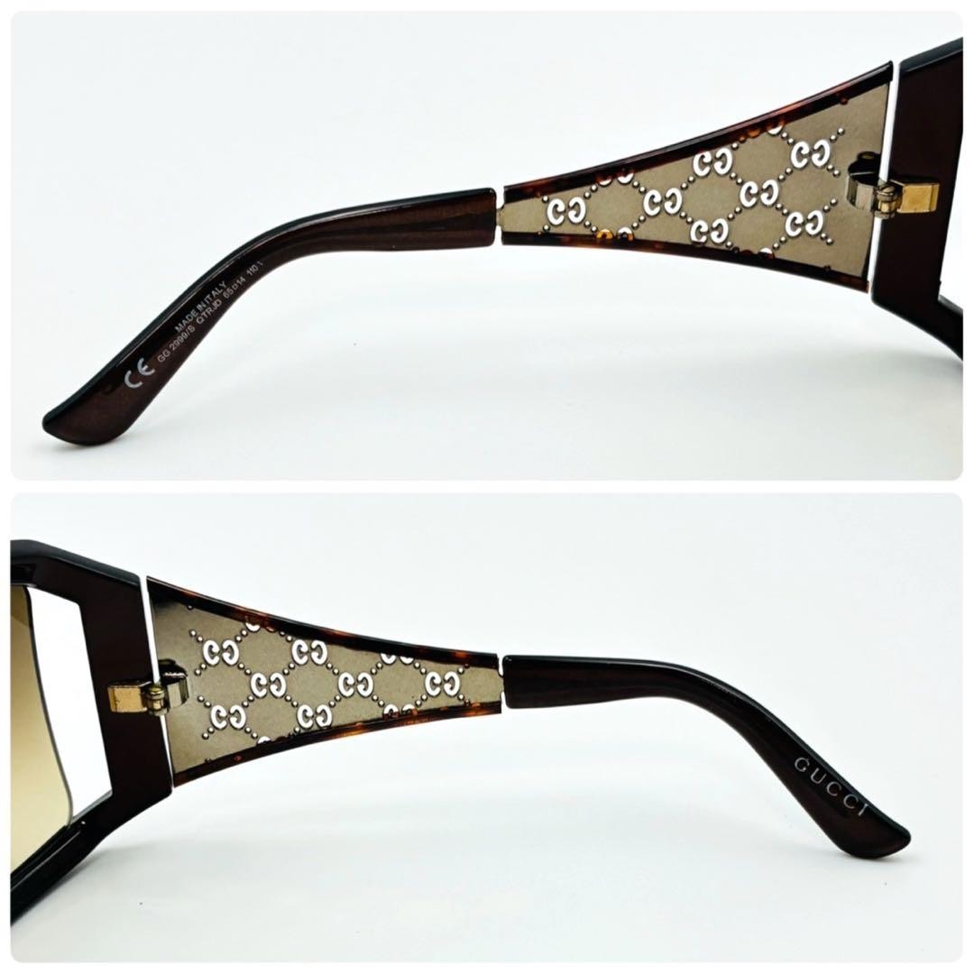 GUCCI Sunglasses Gradient GG Interlocking Metal P… - image 8