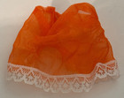 Dawn #0725 Midnight Lace Fashion Top ONLY Orange Lace by Topper VTG — photo 2