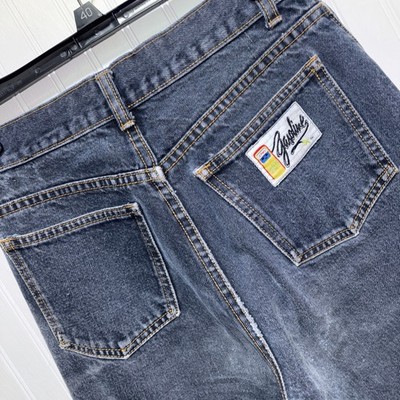 Vintage Gasoline Junior Womens 7 High Waisted Tapered Dark Wash Jeans Hong Kong