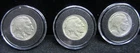 1936 P-D-S BUFFALO NICKELS - AU+  - NICE FULL HORNS