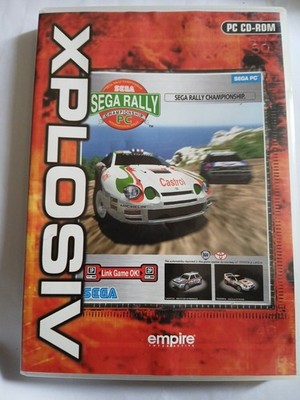 SEGA RALLY CHAMPIONSHIP PC CD-ROM NEU 14 AUTOS 3 GÄNGE 2 SPIELER MODUS EUROPA