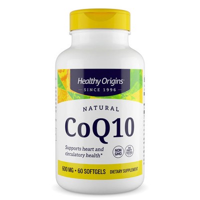 Healthy Origins CoQ10 600 mg | 60 Softgels