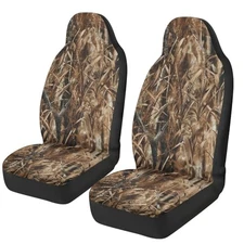 Camo Oak Hunting Wood Car Seat Cover for Summer Thin A-Camo Oak Hunting Wood