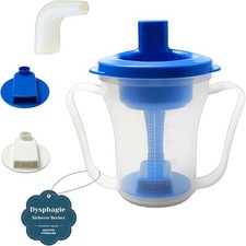 Regulierender Trinkbecher für Dysphagie, ältere Menschen, Schluckstörungen 250ml
