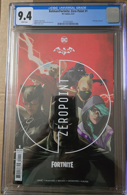 Batman / Fortnite: Zero Point #1 Mikel Janín Cover (DC Comics June 2021) CGC 9.4
