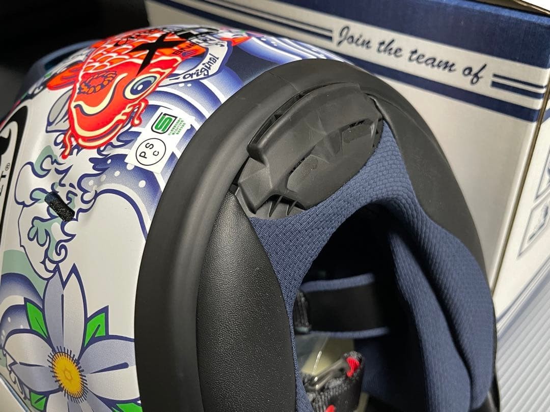 Arai XD ORIENTAL Blue Full Face Helmet S:55-56cm New From Japan | eBay