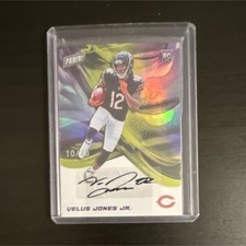 Panini Player of the Day Rookie Auto Velus Jones Jr. #VJ /40 SB CHAMP CLEAN AUTO
