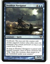 Magic the Gathering - Avacyn Restored Deadeye Navigator 2012 47 Rare