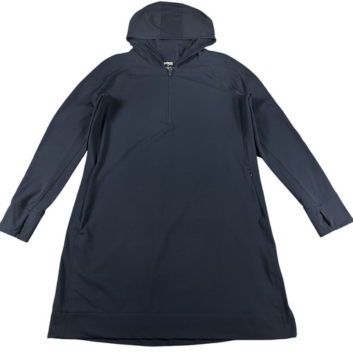Duluth Trading Co Hoodie Dress Womens XL Pullover Long Sleeve Thumbhole Pockets