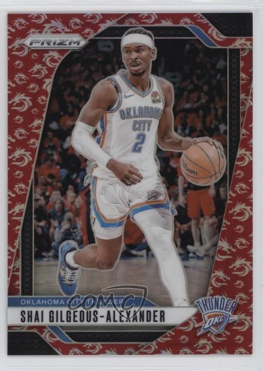 2024-25 Panini Prizm Dragon Year Prizm 24/88 Shai Gilgeous-Alexander #113
