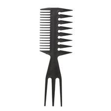 3 in 1 Wide Tooth Hair Comb Anti Static Detangling Styling Brush for Men Wigs UK