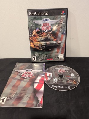 SEEK AND DESTROY Playstation 2 PS2 Complete W/Manual 
