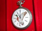 DOXA WATCH CO 21/4IN 53MM 15J EMBOSSED DUCK HUNTING ON BACK AN DUCK DIAL