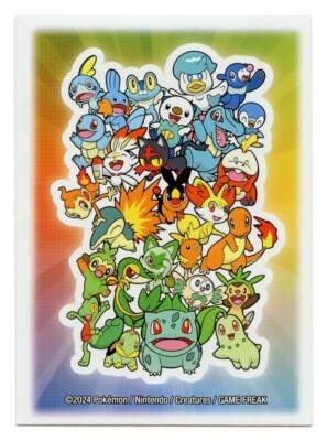 First Partner Power Individual Card Sleeve Pokemon Center Original