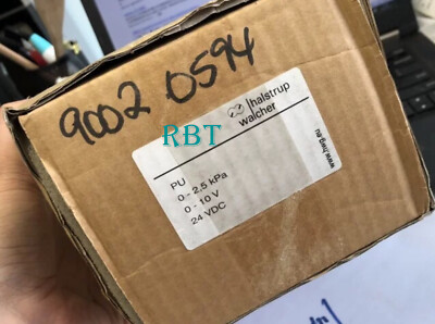 HALSTRUP WACHER PU 9002.0594 Differential pressure sensor brand new