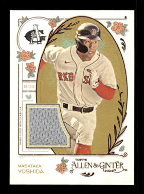 2024 Topps Allen & Ginter #AGR-MY Masataka Yoshida A&G Relics Full Size A