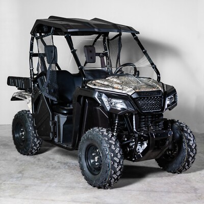 TERRARIDER HONDA PIONEER 500 (2017+) FULL UTV WINDSHIELD - AR 1/4''
