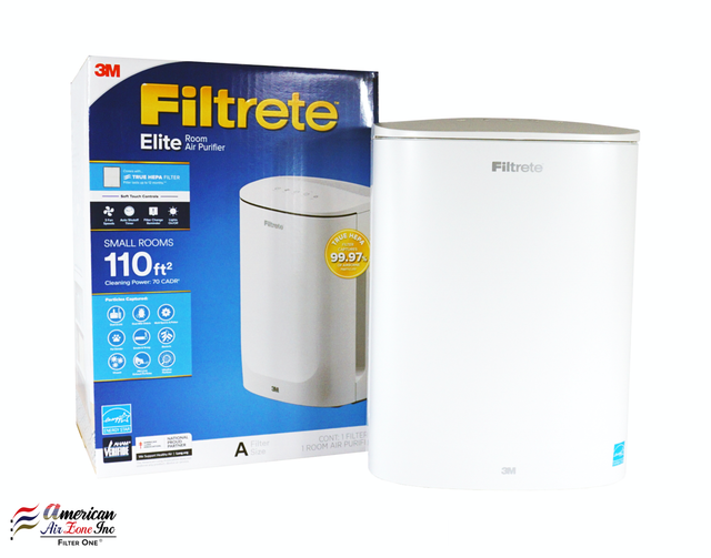 Filtrete Elite Home Air Purifier 99.97 HEPA Filter 110 SqFt Area Mod