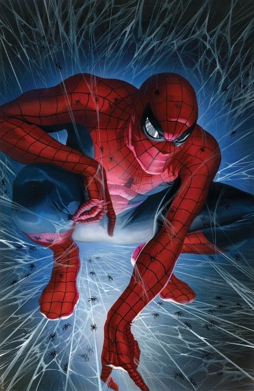 Alex Ross Spider-Man Torment 1 Marvel SIGNED Canvas Print Lt Ed of 100 REGULAR