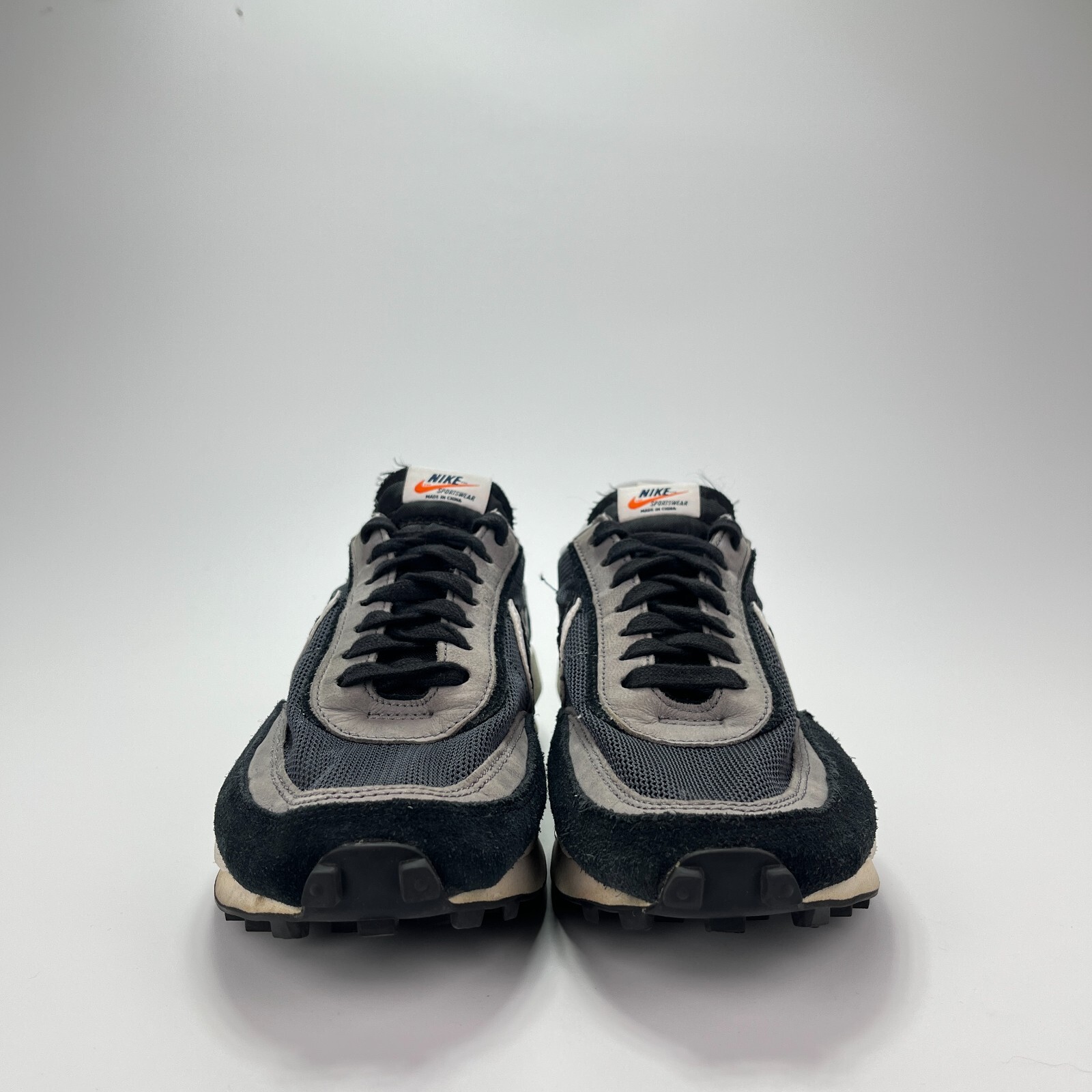 SACAI X NIKE Scarpe Nike X Sacai LD Waffle grigio scuro sportive comode lifestyle da uomo taglia 8