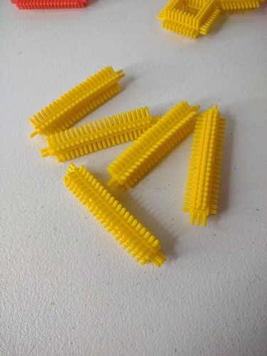 Playskool 806 Bristle Toy Building Blocks 26 Loose Pieces Vintage - Picture 9 of 20