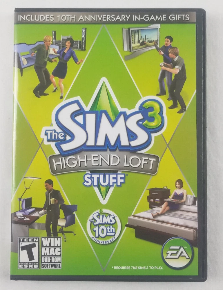 The Sims 3 High-End Loft Stuff Simulation Video Games for sale | eBay
