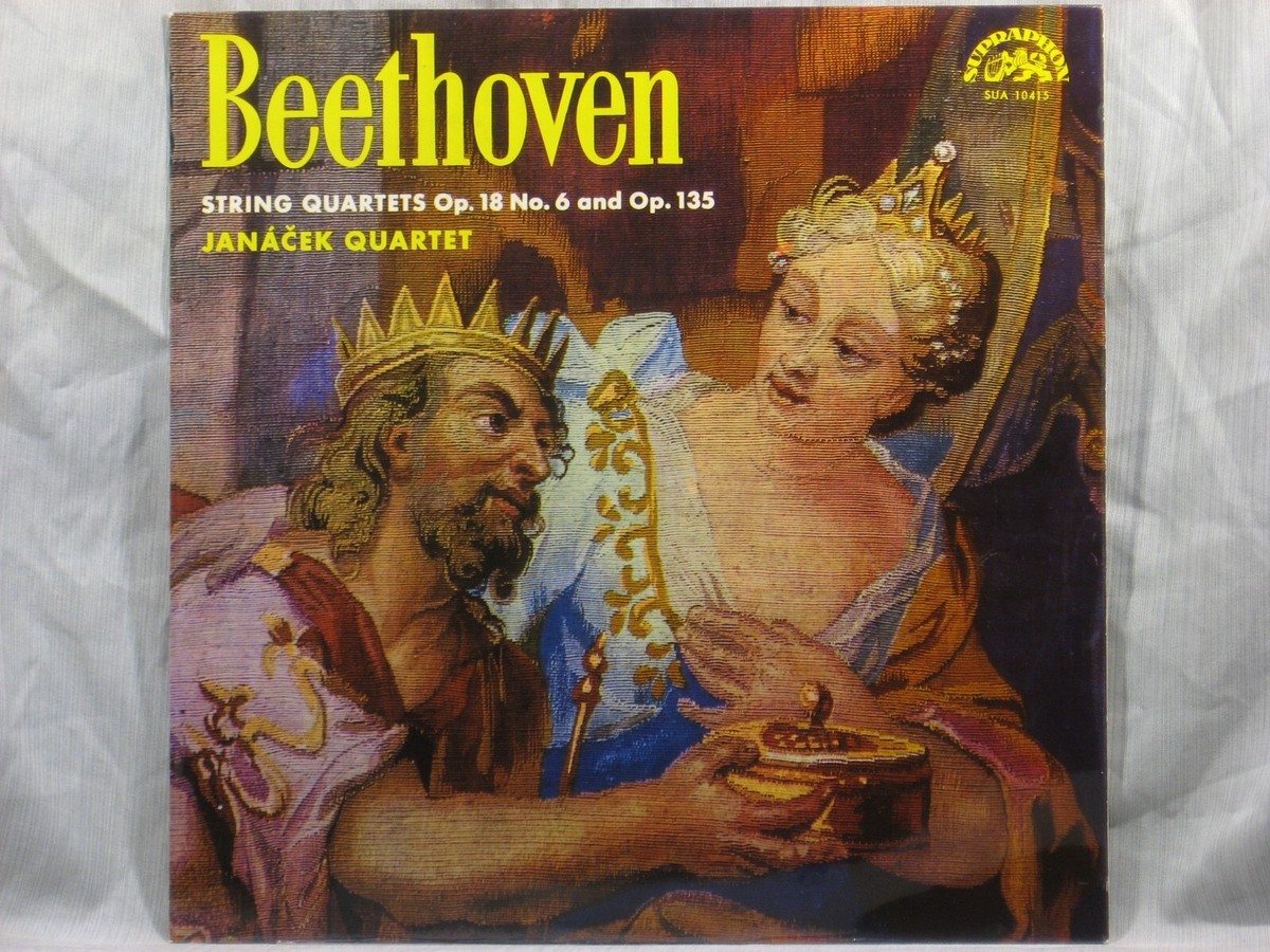 Beethoven - String Quartets Op. 18 No. 6 & Op. 135 - Janáček