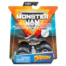 Authentic Monster Jam Hot Rod 164 Race Car Mud Wheels Truck Over Cast Dragon