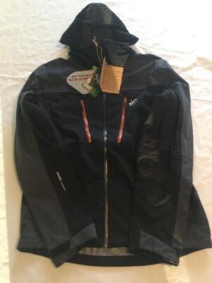 RevolutionRace Men's Silence Proshell Jacket, Waterproof, Black