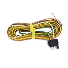 25 4 Pin Flat Trailer Wiring Harness Kit Wishbone Style For Trailer Tail Lights 25 4 Pin Flat Trailer Wiring Harness Kit Wishbone Style For Trailer Tail Lights