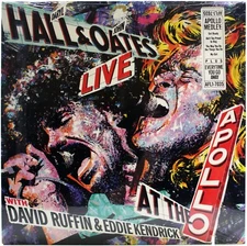 Hall & Oates - Live at the Apollo - BRAND NEW 1985 SEALED VINYL RECORD RCA #7035