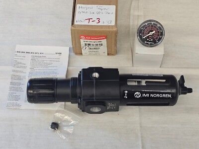 IMI Norgren Excelon Regulator Filter 1/2'' 150 Psi B74G-3AK-QP3-RMG B74G3AKQP3RMG