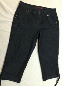 GLORIA VANDERBILT WOMENS CAPRIS PANTS 