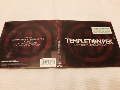 CD TEMPLETON PEK - SLOW DOWN FOR NOTHING EP (DIGIPACK)