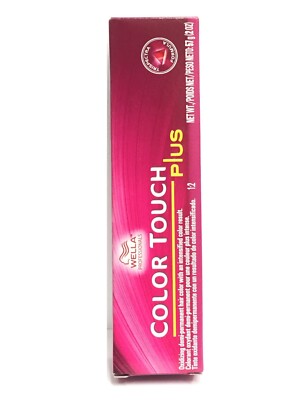 Wella Color Touch Plus 44/05 Intense Medium Brown/Natural Red-Violet, 2 oz