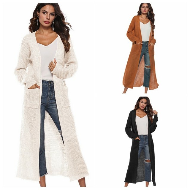 maxi duster cardigan